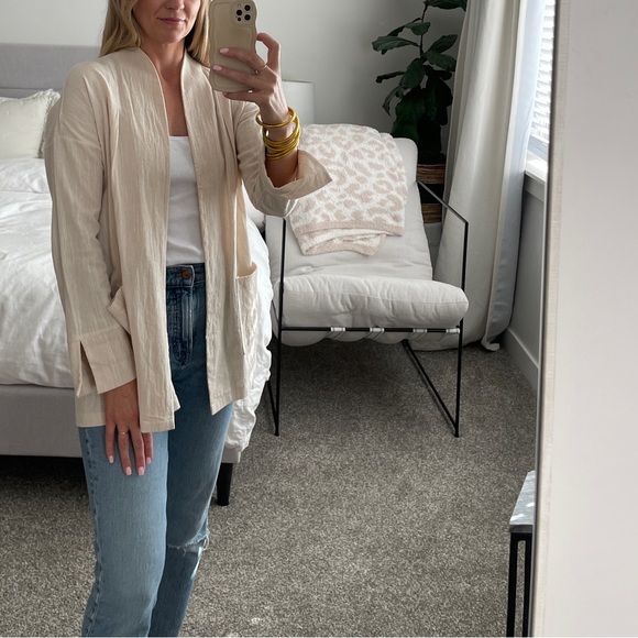 Roolee linen blazer, worn once! Amazing condition - Picture 2 of 5